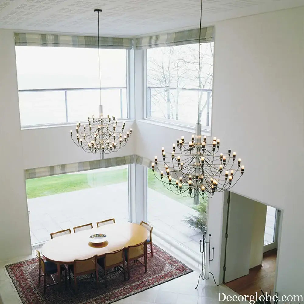 Vintage Creative LED Chandeliers - Candle Light Italian Design Pendant Lighting for Living, Dining Room, Hall Decor, and Suspensions - DecorGlobe