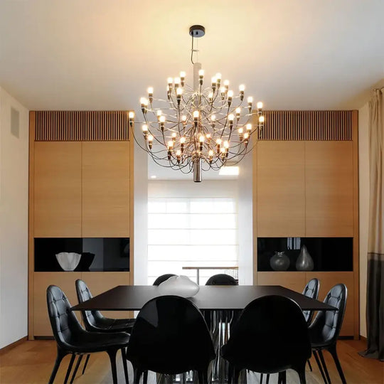 Vintage Creative LED Chandeliers - Candle Light Italian Design Pendant Lighting for Living, Dining Room, Hall Decor, and Suspensions - DecorGlobe