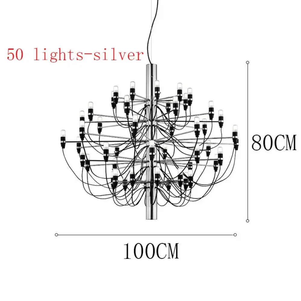 Vintage Creative LED Chandeliers - Candle Light Italian Design Pendant Lighting for Living, Dining Room, Hall Decor, and Suspensions - DecorGlobe