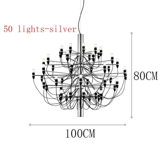Vintage Creative LED Chandeliers - Candle Light Italian Design Pendant Lighting for Living, Dining Room, Hall Decor, and Suspensions - DecorGlobe