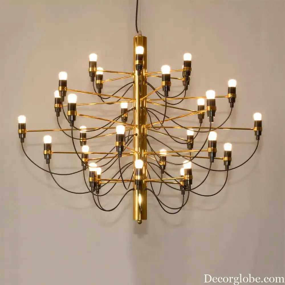 Vintage Creative LED Chandeliers - Candle Light Italian Design Pendant Lighting for Living, Dining Room, Hall Decor, and Suspensions - DecorGlobe