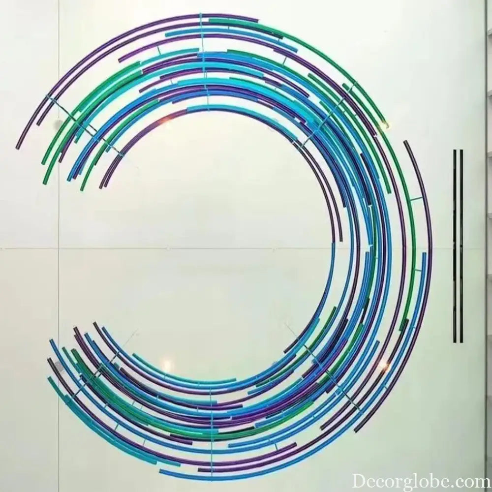 Vivienne Custom Build Semicircular Art LED Chandelier Chandelier