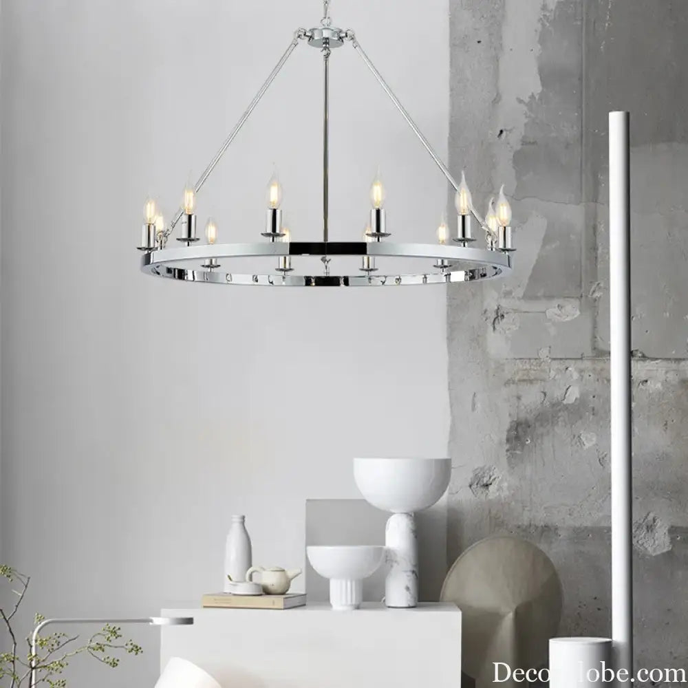 Wagon Wheel Chandelier Pendant Light for Cafés and Restaurants Chandelier