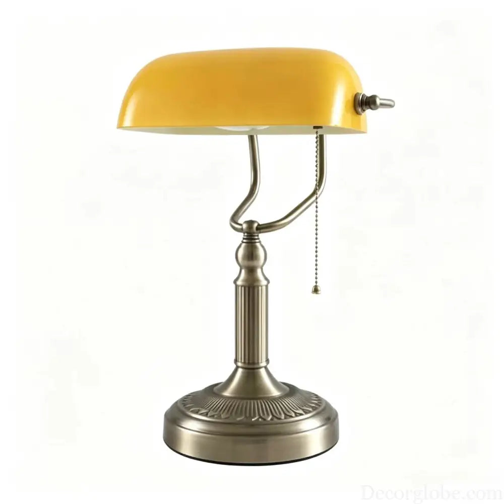Republic of China retro table lamp creative personality bedroom bedside lamp office study table lamp decorative art