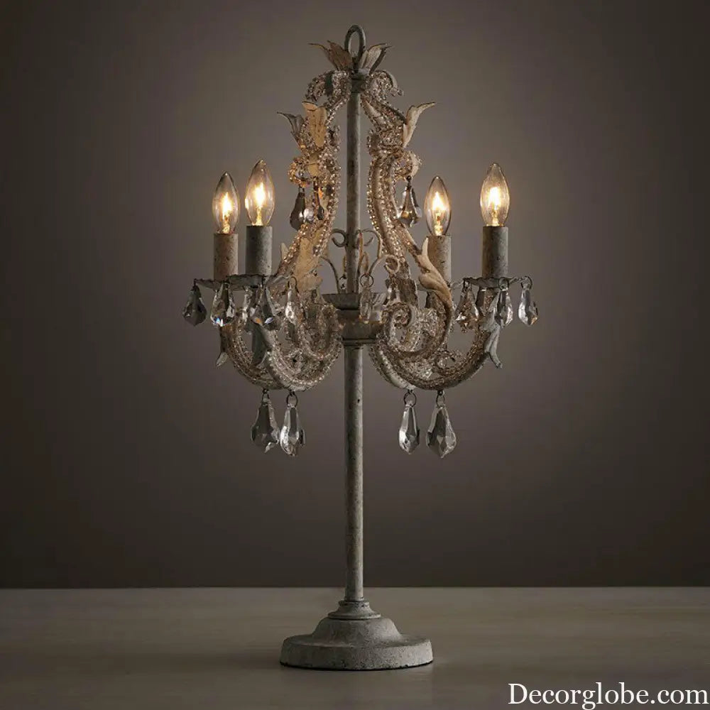 RH French Style Bedroom Bedside Table Lamp Export Creative Living Room Dining Room Homestay Hotel Clothing Store
