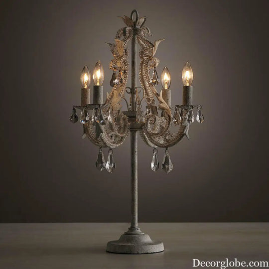 RH French Style Bedroom Bedside Table Lamp Export Creative Living Room Dining Room Homestay Hotel Clothing Store