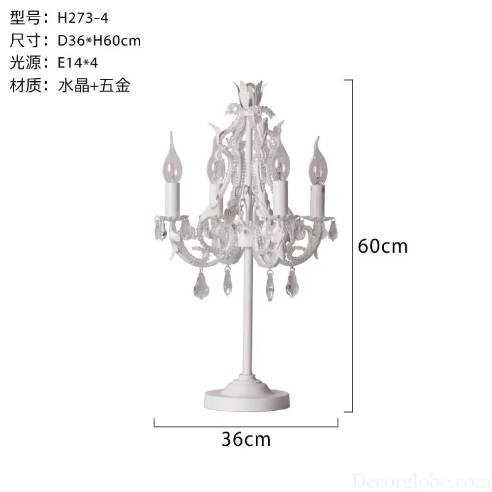 RH French Style Bedroom Bedside Table Lamp Export Creative Living Room Dining Room Homestay Hotel Clothing Store