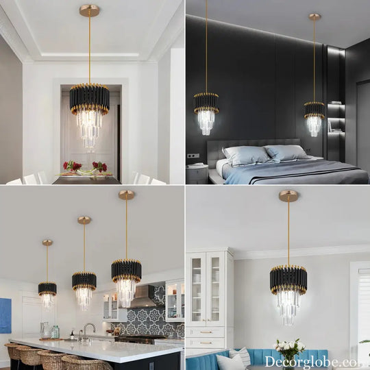 Modern Pendant Light Nordic Chandelier Led Hanging Ceiling Lamp For Kitchen Island Lustre Living Room Dining Table