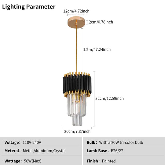 Modern Pendant Light Nordic Chandelier Led Hanging Ceiling Lamp For Kitchen Island Lustre Living Room Dining Table